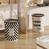 Pressure ring garbage bin for household use, large capacity, high aesthetic value, Nordic style, thickened bathroom, toilet, living room, kitchen garbage bin