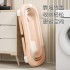 New children's folding bath tub, baby bathtub for home use, reclining and warm baby bath tub, small size baby bath tub
