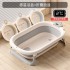 Foldable shower basin, baby bathtub, children's products, can sit or lie down, household large, newborn children's products Foldable shower basin, baby bathtub, children's products, can sit or lie down, household large, newborn children's products