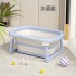 New children's folding bath tub, baby bathtub for home use, reclining and warm baby bath tub, small size baby bath tub