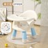 Baby dining chair, children's dining chair, household plastic backrest chair, called chair, small stool, baby feeding chair