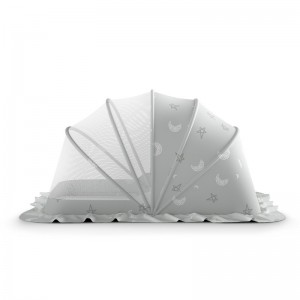 Baby mosquito net cover, baby specific full face mosquito proof cover, children's foldable universal crib mosquito net