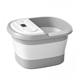 Folding foot bath bucket, portable and new with lid insulation, suitable for home use, foot bath basin, dormitory foot wash basin, foot bath bucket