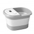 Folding foot bath bucket, portable and new with lid insulation, suitable for home use, foot bath basin, dormitory foot wash basin, foot bath bucket Folding foot bath bucket, portable and new with lid insulation, suitable for home use, foot bath basin, dormitory foot wash basin, foot bath bucket