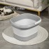 Folding foot bath bucket, portable and new with lid insulation, suitable for home use, foot bath basin, dormitory foot wash basin, foot bath bucket Folding foot bath bucket, portable and new with lid insulation, suitable for home use, foot bath basin, dormitory foot wash basin, foot bath bucket