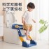 Three in one children's toilet for boys and girls, auxiliary toilet holder, baby step toilet seat Three in one children's toilet for boys and girls, auxiliary toilet holder, baby step toilet seat