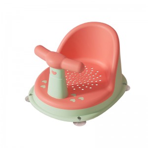 Baby shower chair, baby shower artifact that can sit, lie down, support newborn children's bath tub seat, non slip bath stool