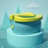 Children's seat toilet, foldable storage banana toilet, baby car urine bucket, baby seat toilet, portable toilet bowl Children's seat toilet, foldable storage banana toilet, baby car urine bucket, baby seat toilet, portable toilet bowl