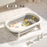 Warm baby folding bathtub, children's bathtub, bath tub, newborn baby's home use, can sit and lie down, baby's bathtub Warm baby folding bathtub, children's bathtub, bath tub, newborn baby's home use, can sit and lie down, baby's bathtub