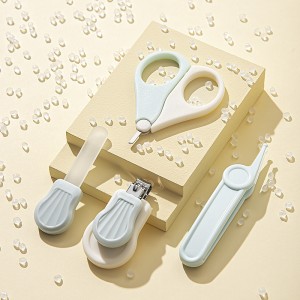 Baby nail clipper set for newborns, baby nail clippers, pliers, child safety, anti pinch, and child care set