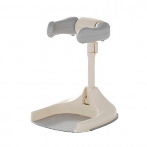 Baby standing shower stand, adjustable folding, children's shower artifact, shower rack, household anti slip children's shower rack