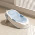 Baby bath net, newborn sitting and lying support device, baby bathtub universal bath bed support, anti slip pad, temperature sensing bath rack