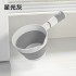 Household long handled folding water scoop, portable plastic thick water scoop for kitchen, can be hung, drifting water scoop, watering water spoon Household long handled folding water scoop, portable plastic thick water scoop for kitchen, can be hung, drifting water scoop, watering water spoon